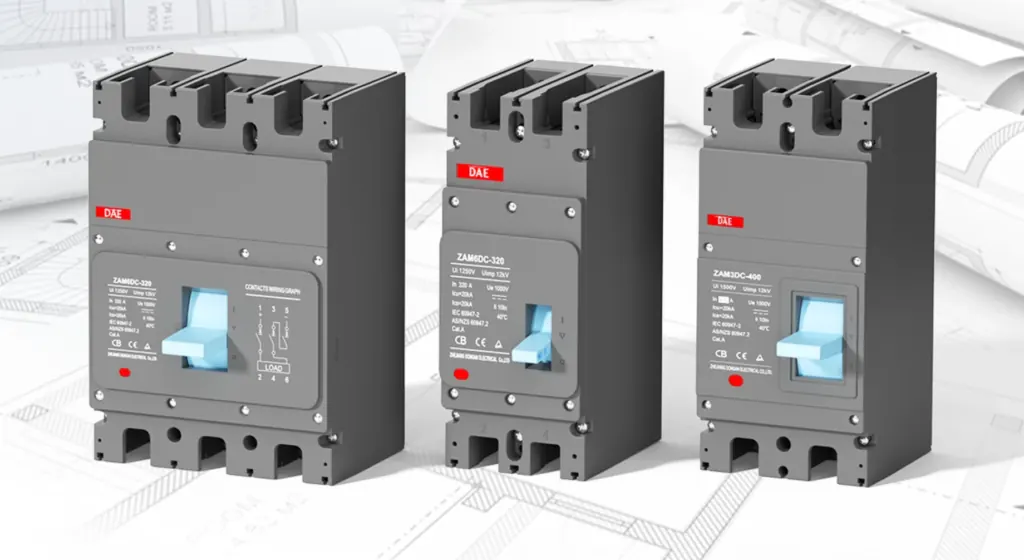 Molded-case circuit breaker (MCCB) switch example