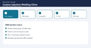 Custom injection molding factory in China for OEM buyers — Deuchi Plastic