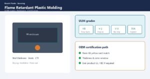 Flame retardant plastic electrical enclosure injection molding — Deuchi Plastic
