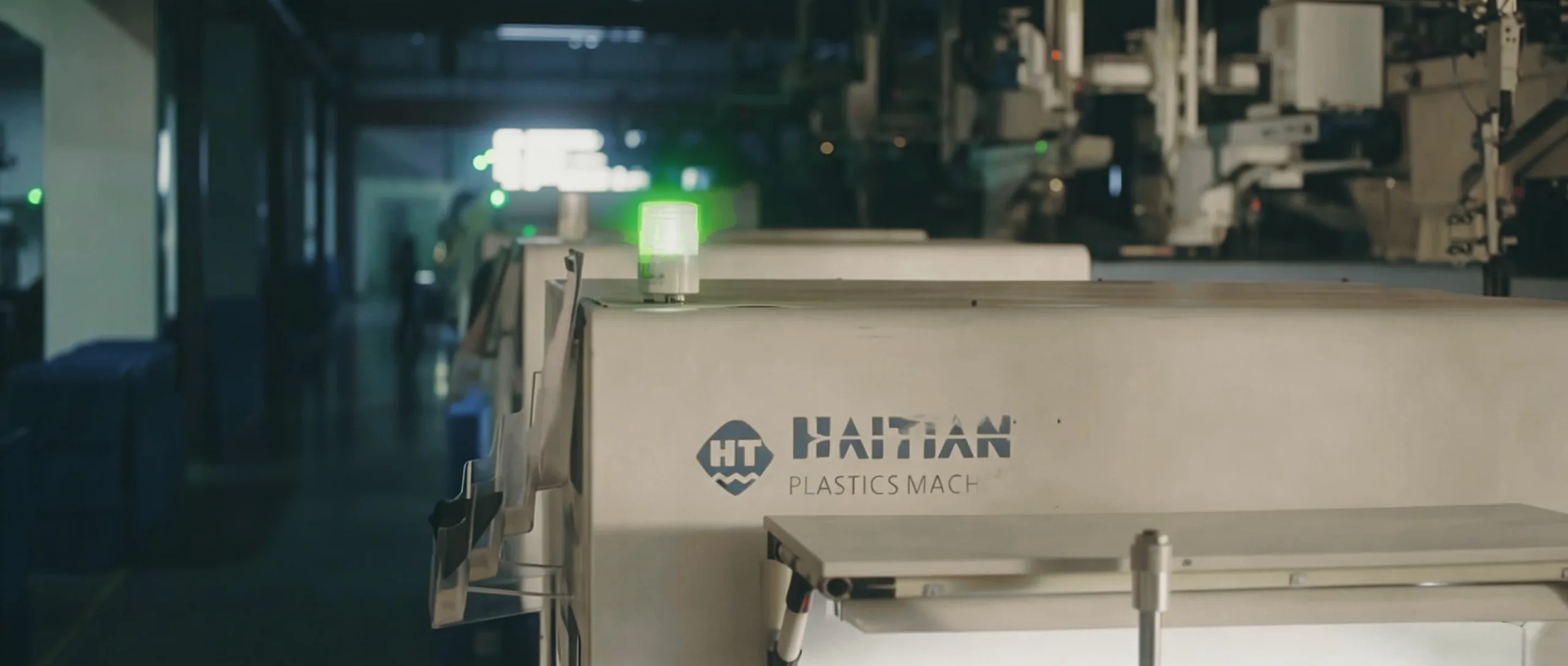Services 1 Haitian injection molding press at Deuchi Plastic